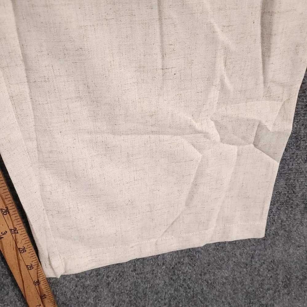 Men's Casual Drawstring Linen Blend Pants